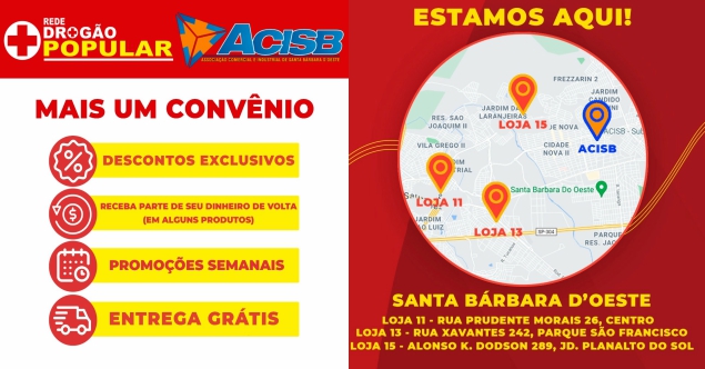 ACISB – Associação Comercial e Industrial de Santa Bárbara d'Oeste